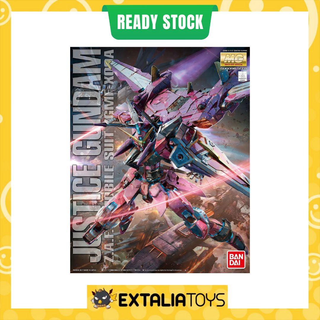 BANDAI MG 1/100 JUSTICE GUNDAM BANDAI MG 1/100 JUSTICE GUNDAM